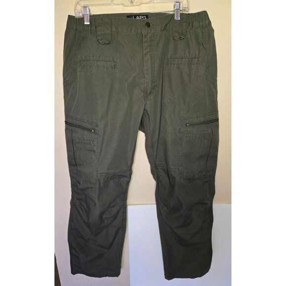 LAPG Men's OD Green Atlas Rip-Stop Tactical Pants Size 38x32 Police Hunting - Picture 1 of 6